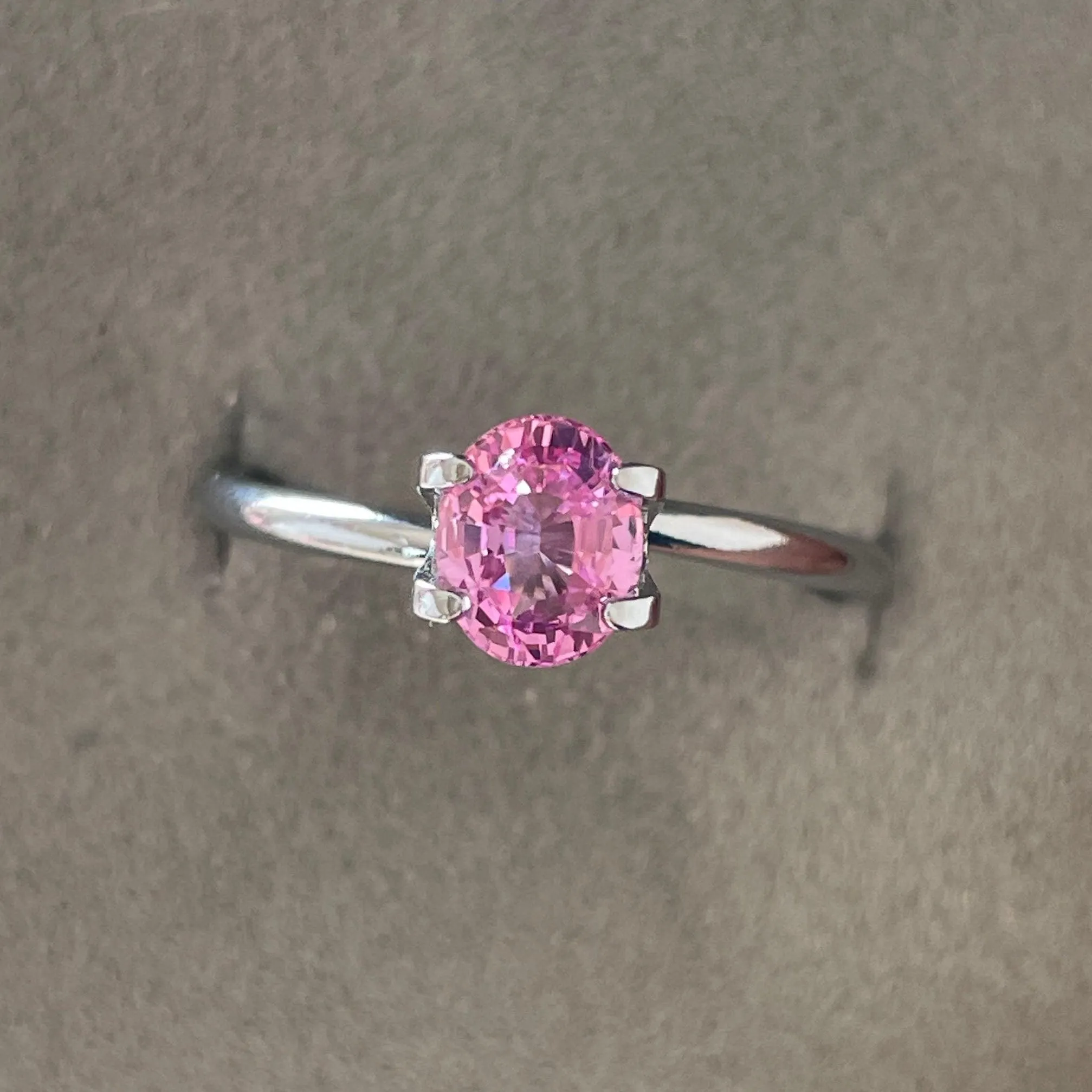 1.19 crt natural Pink Sapphire, Natural Fuchsia Pink Sapphire