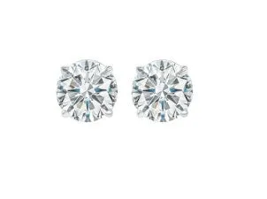 14KW Diamond Stud Earrings w/ 0.25 ctw