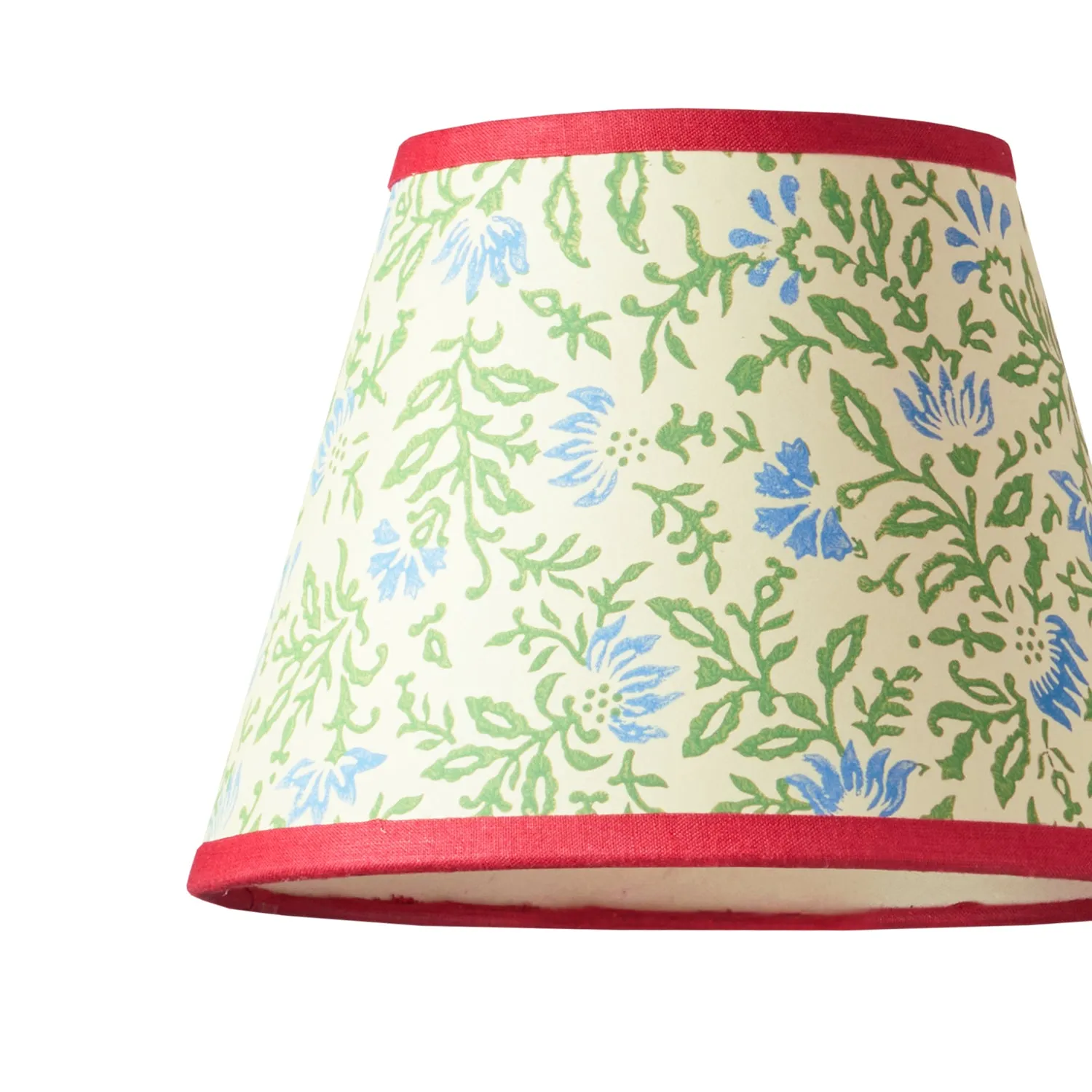 18cm pendant shade in english garden hand blocked 'Ditzy Floral' by Ellen Merchant