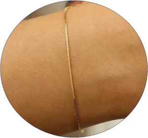 18K Gold Plated Pearl Beaded Chain Cross Bracelets for Women Adjustable Stainless Steel Dainty Thin Gold Box Cuban Twisted Link Chain Bracelet Bridesmaid Jewelry