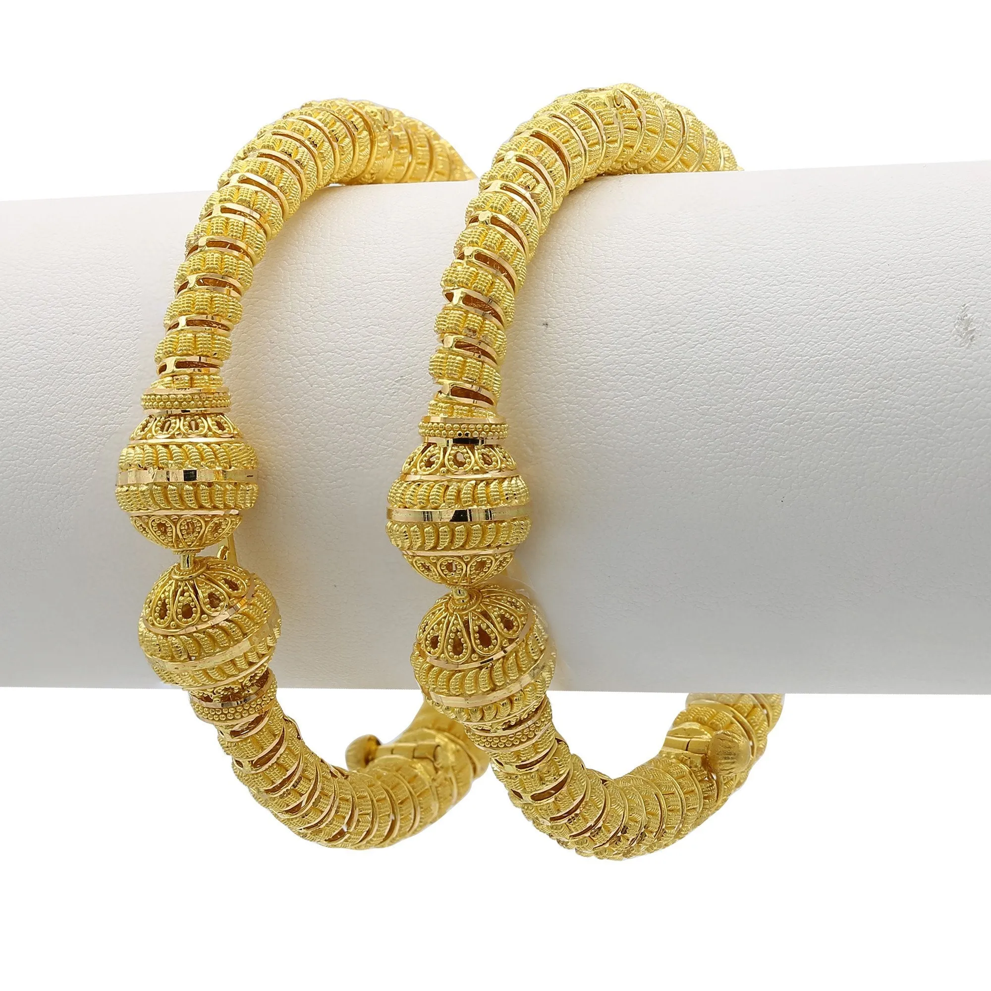 22K Gold 2 Piece Bangles