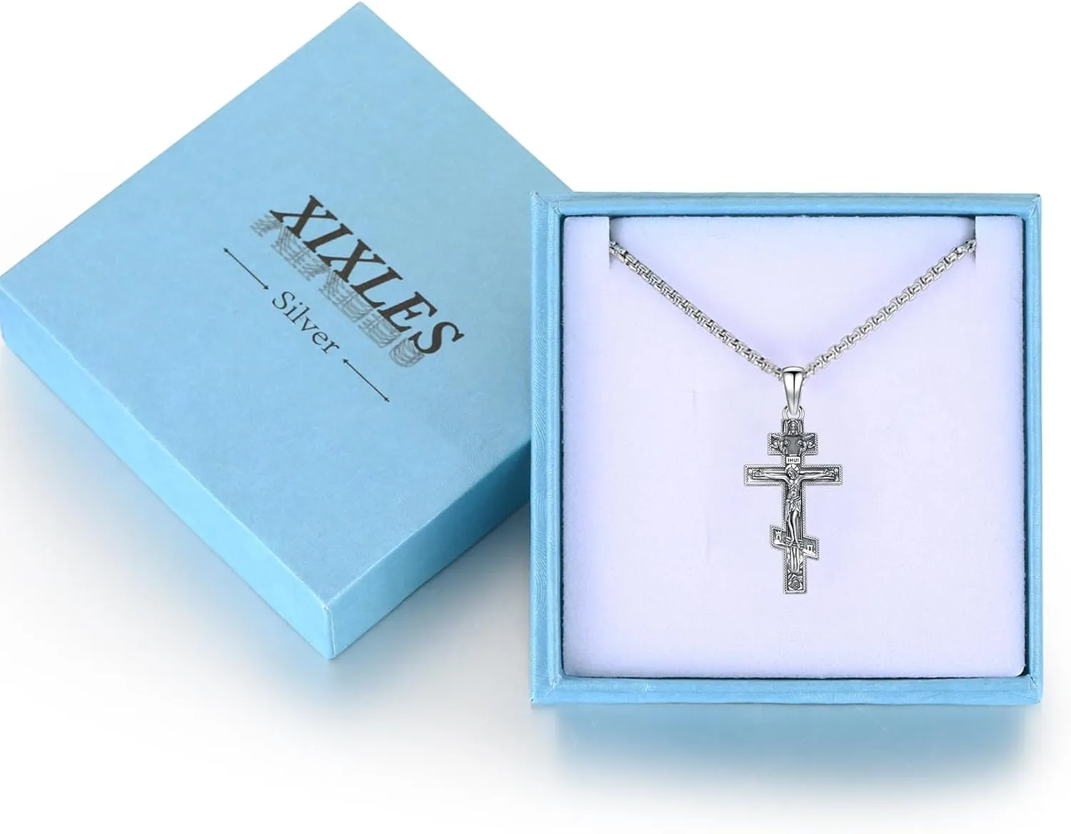 925 Sterling Silver Patron Saint Necklace Archangel Medals St Pendant Amulet Necklaces Protection Jewelry for Men Women with Chain