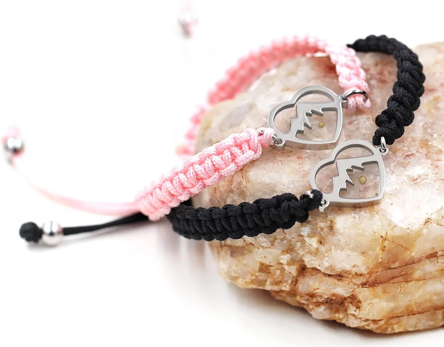 Adjustable Handmade Braided String Bracelet I Mustard Seed Bracelets Inspirational Christian Gift