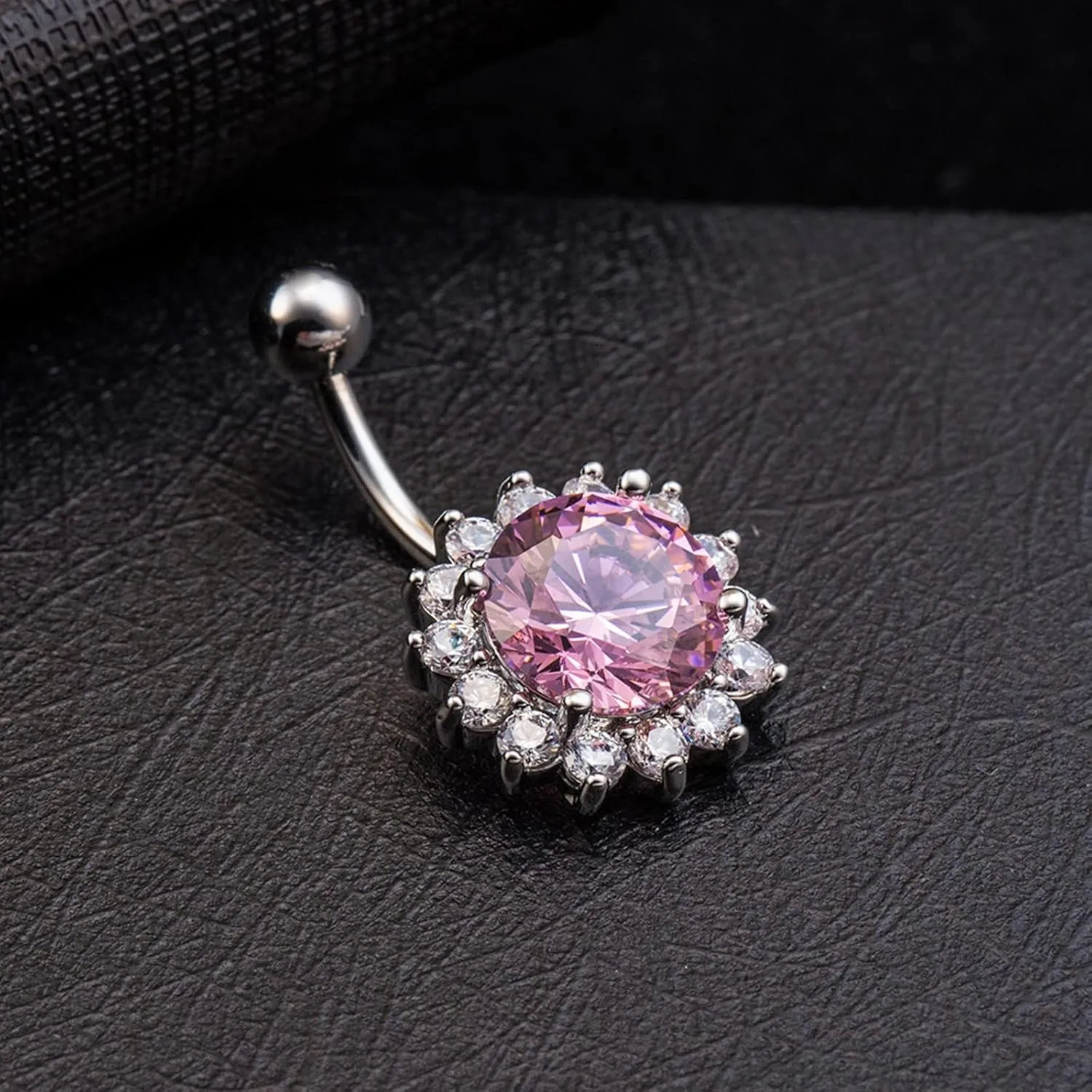 Belly Rings for Women, Stainless-Steel Luxury Belly Button Jewelry, Piercing Body Jewelry for Women