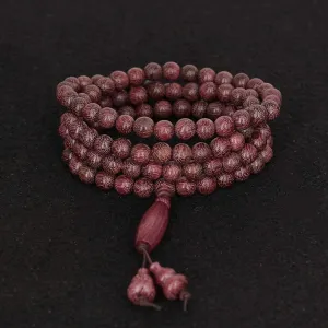 Buddha Bracelets Bead Bracelet Tibetan Buddhist,Meditation Prayer Beads Bangle,108 Prayer Beads Natural Rosewood with Gourd Pendant Tibetan Buddhist Bead Necklace Jewelry