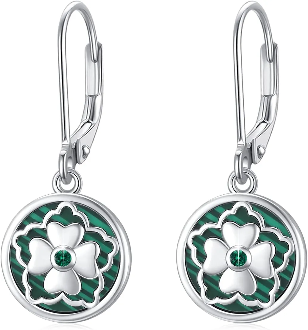 Cat/Butterfly/Evil Eye/Panda/Skull/Celtic Knot Cross Dragonfly Earrings for Women, SILIKEPA 925 Sterling Silver Hook Earrings Hypoallergenic Fine Jewelry Gift