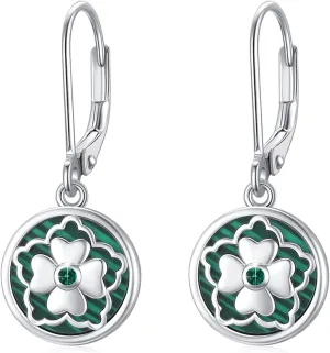 Cat/Butterfly/Evil Eye/Panda/Skull/Celtic Knot Cross Dragonfly Earrings for Women, SILIKEPA 925 Sterling Silver Hook Earrings Hypoallergenic Fine Jewelry Gift