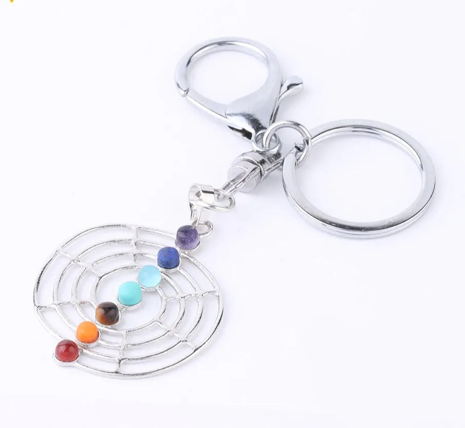 Chakra Healing Keychain