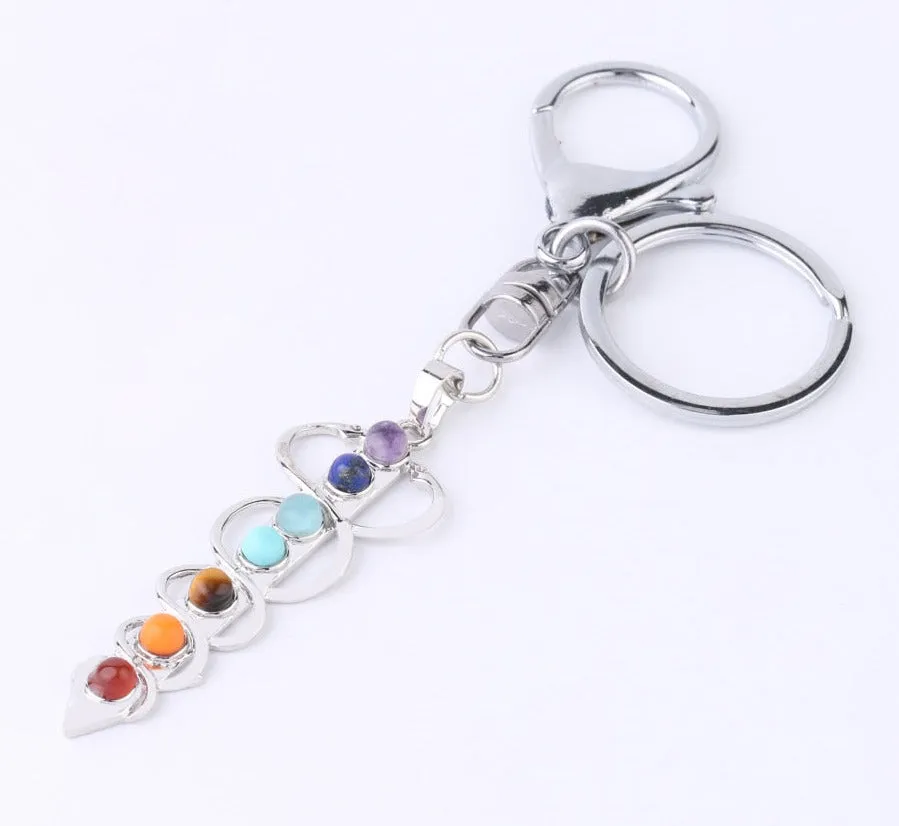 Chakra Healing Keychain