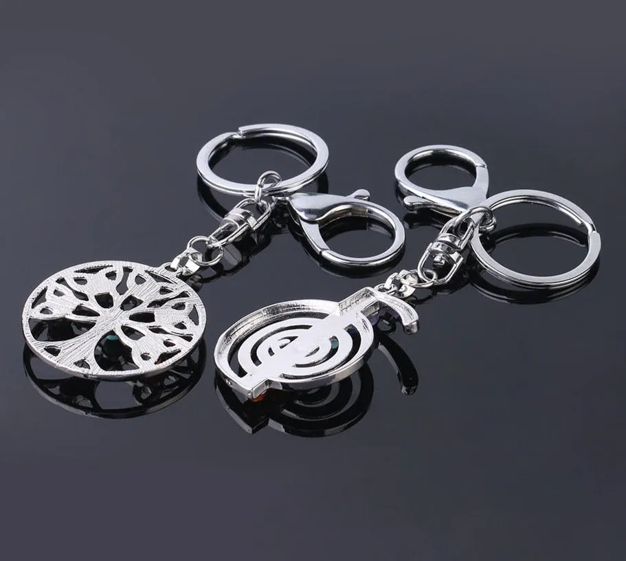 Chakra Healing Keychain