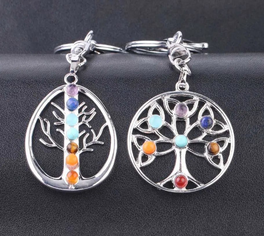 Chakra Healing Keychain