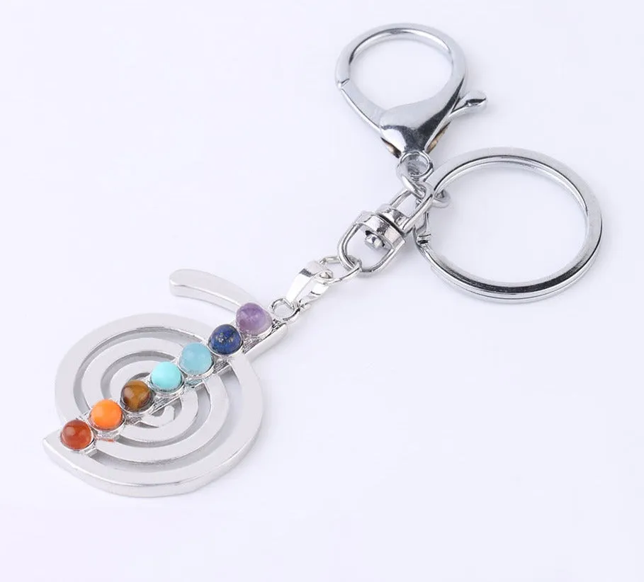 Chakra Healing Keychain