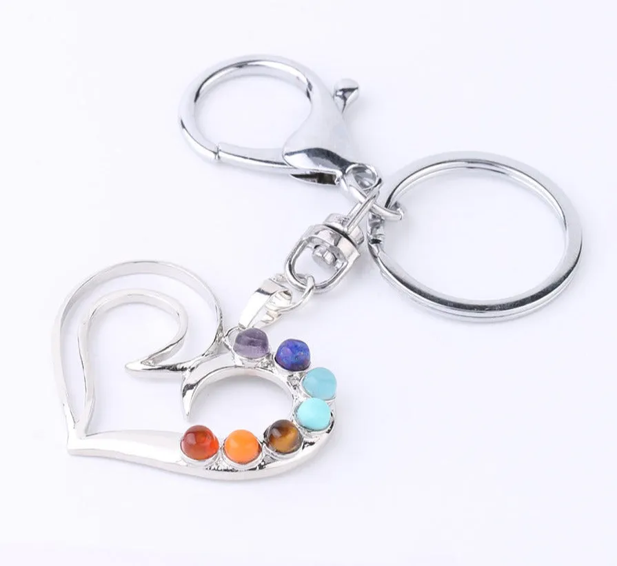 Chakra Healing Keychain