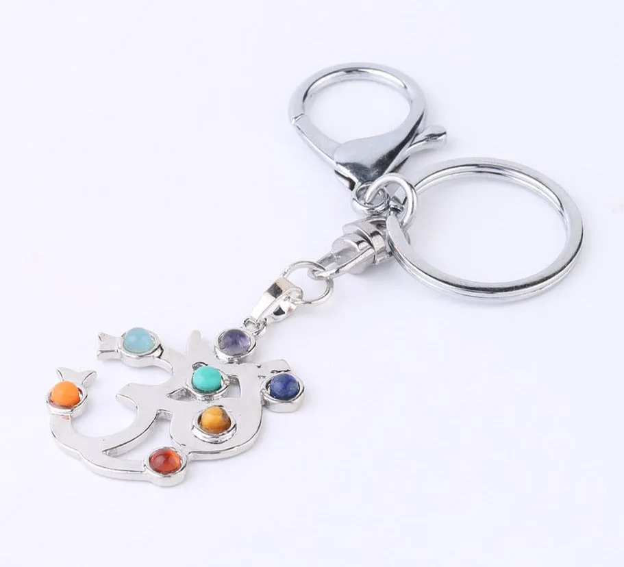 Chakra Healing Keychain