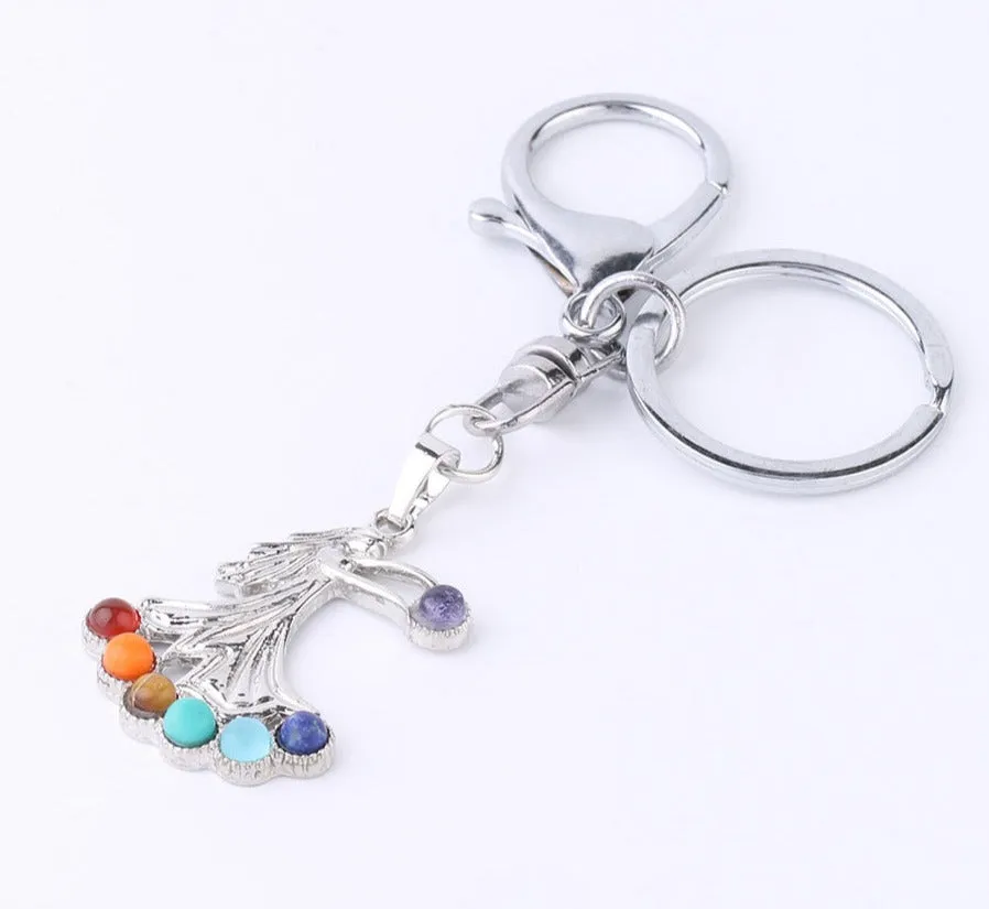 Chakra Healing Keychain