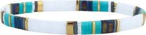 CQUAN CHI Colorful Stretch Strand Bracelets Tila Miyuki Friendship Bracelet Bangle
