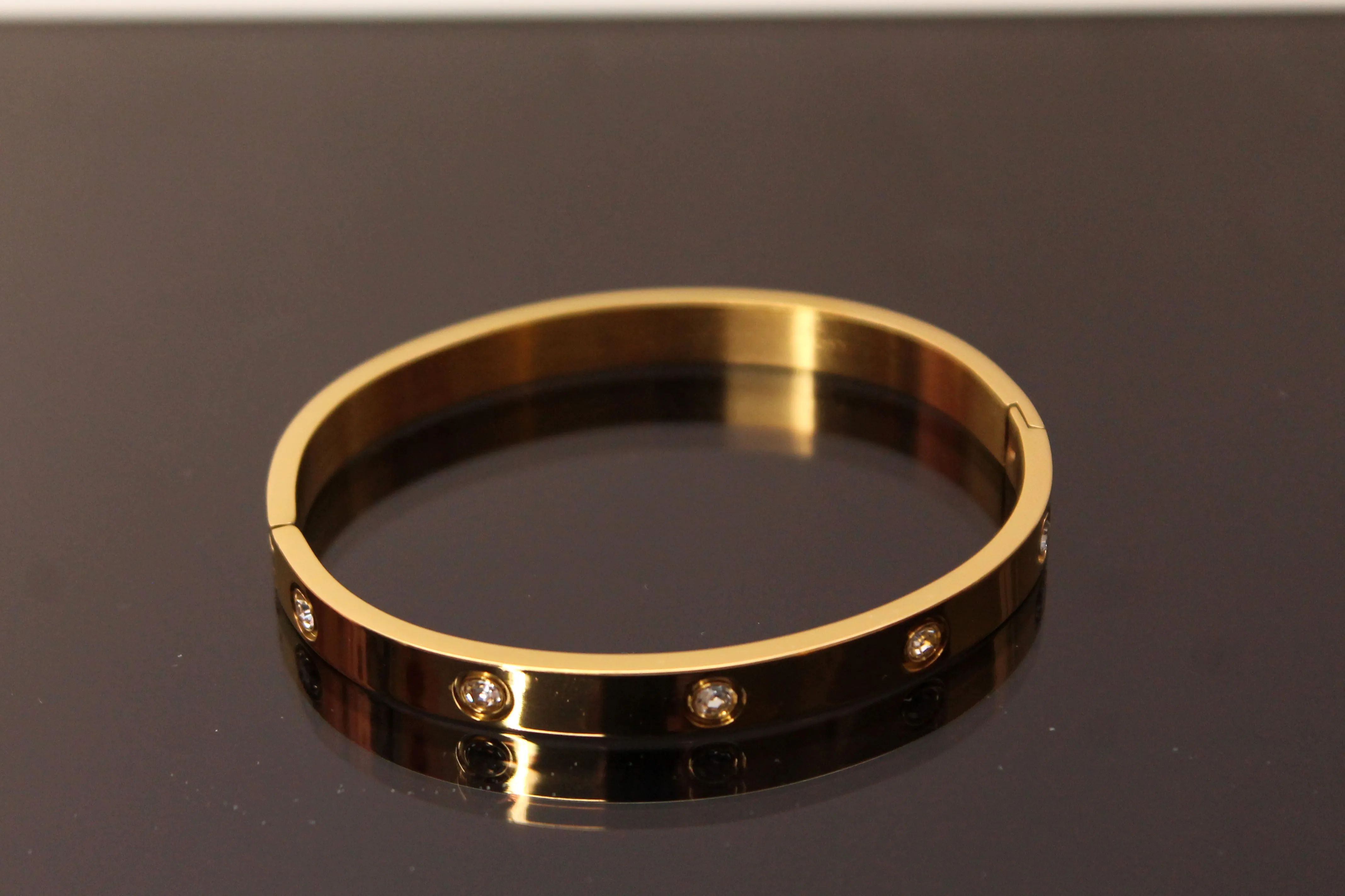 Cuff stainless steel bangles bracelets