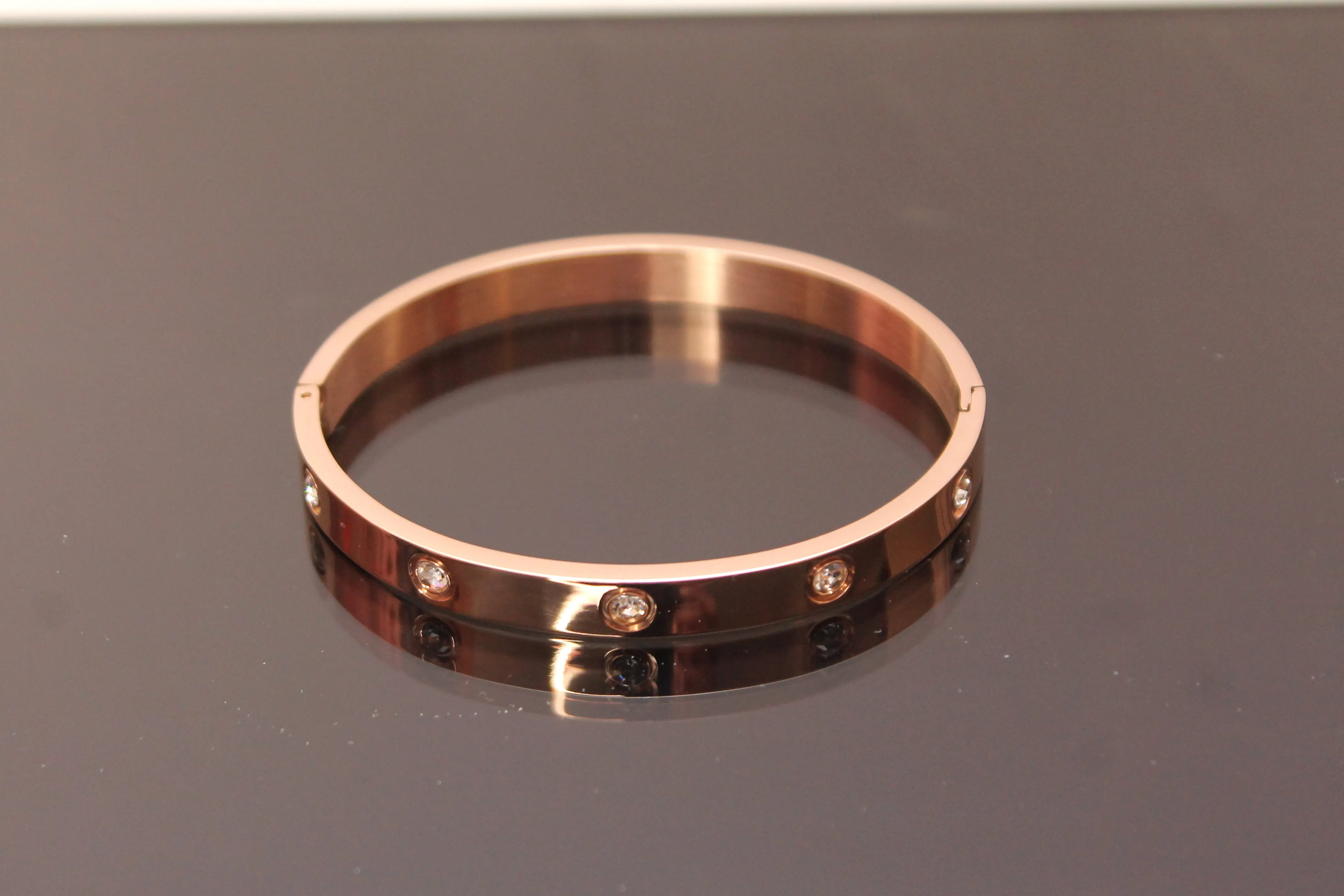 Cuff stainless steel bangles bracelets