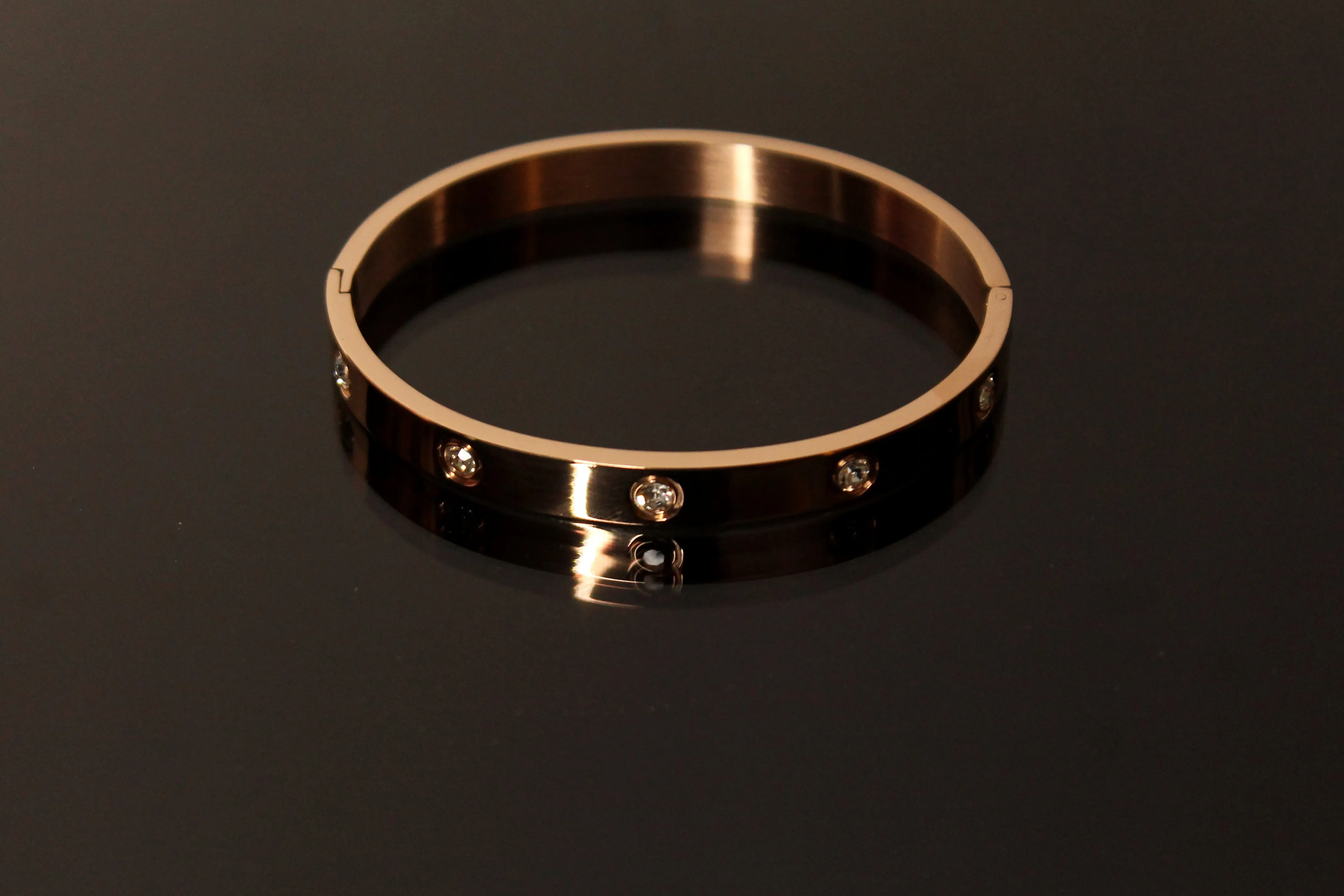 Cuff stainless steel bangles bracelets