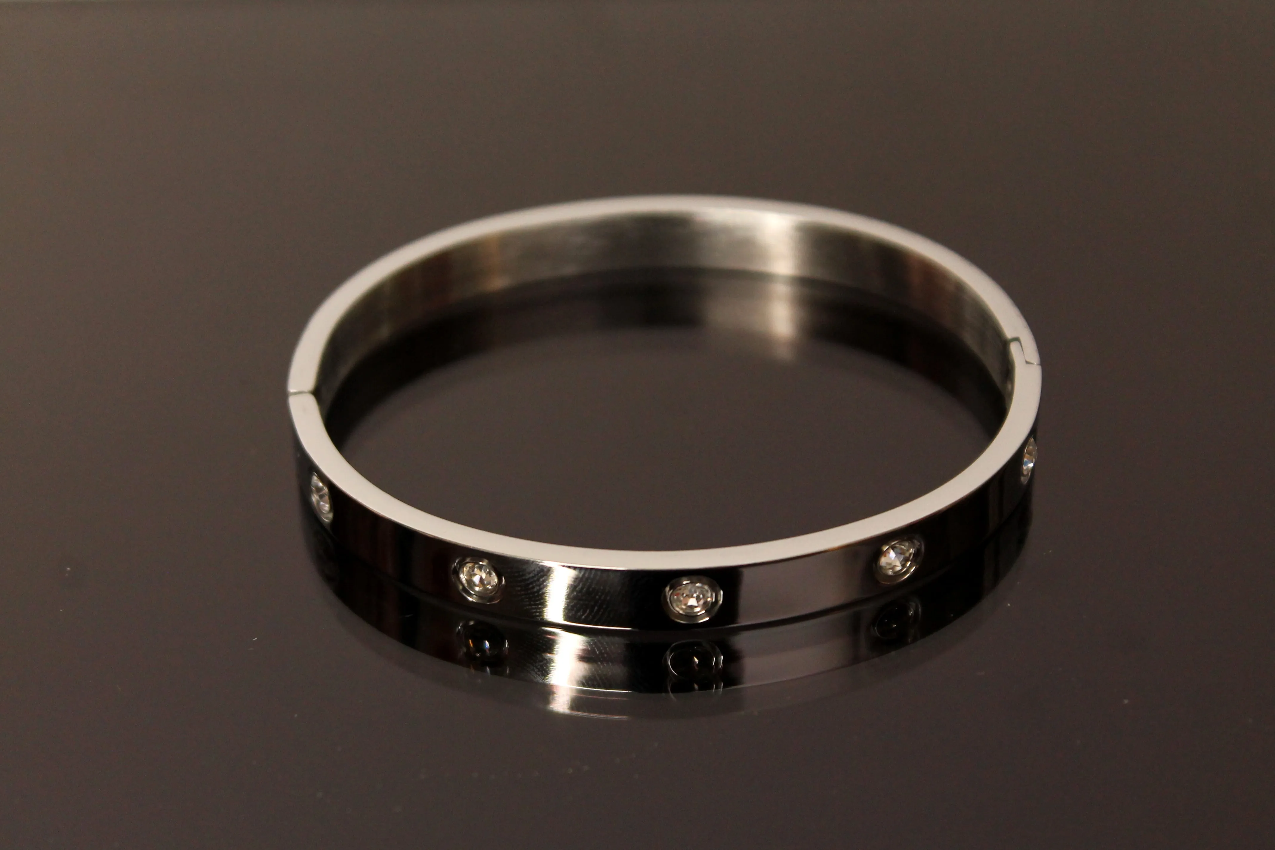 Cuff stainless steel bangles bracelets