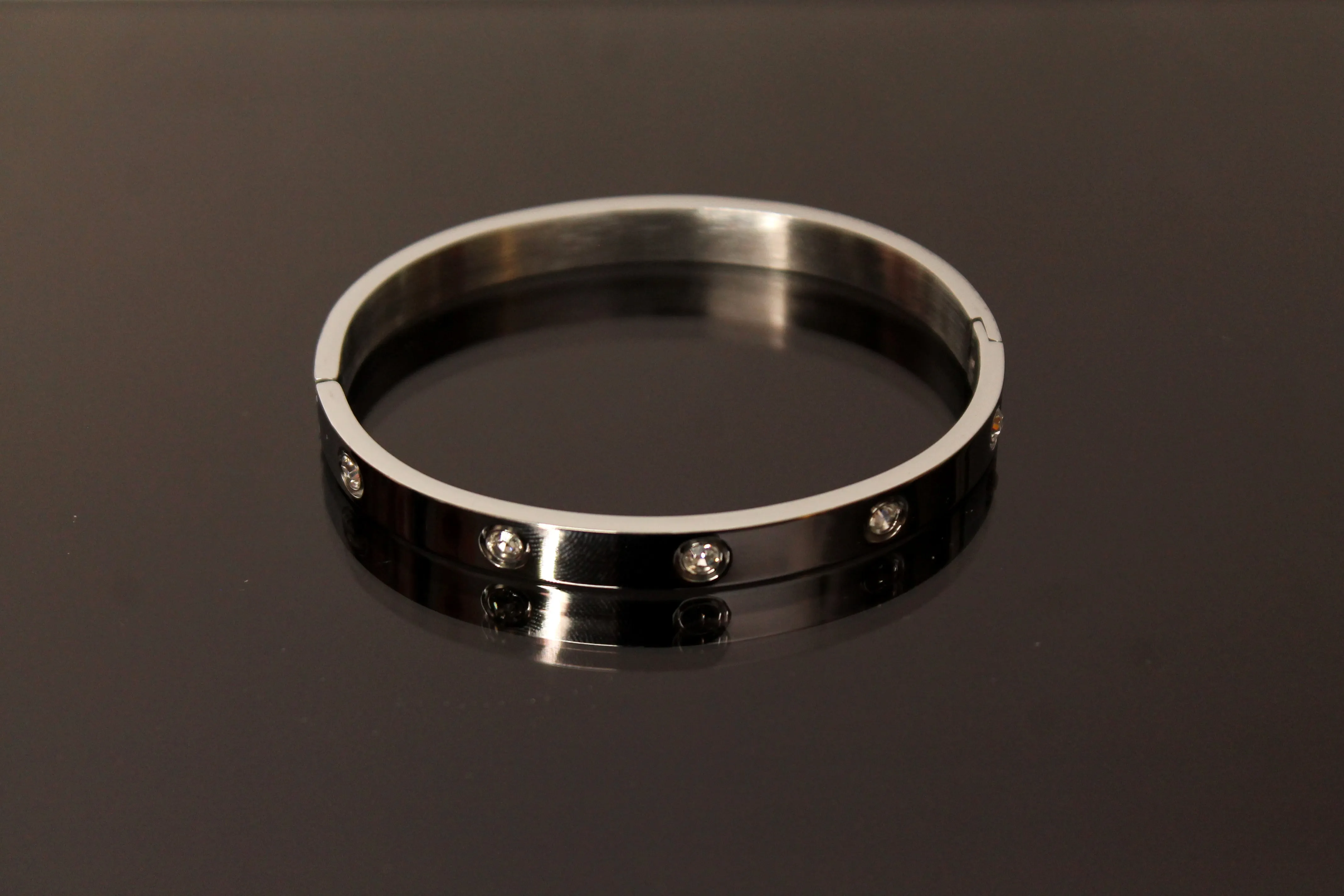 Cuff stainless steel bangles bracelets