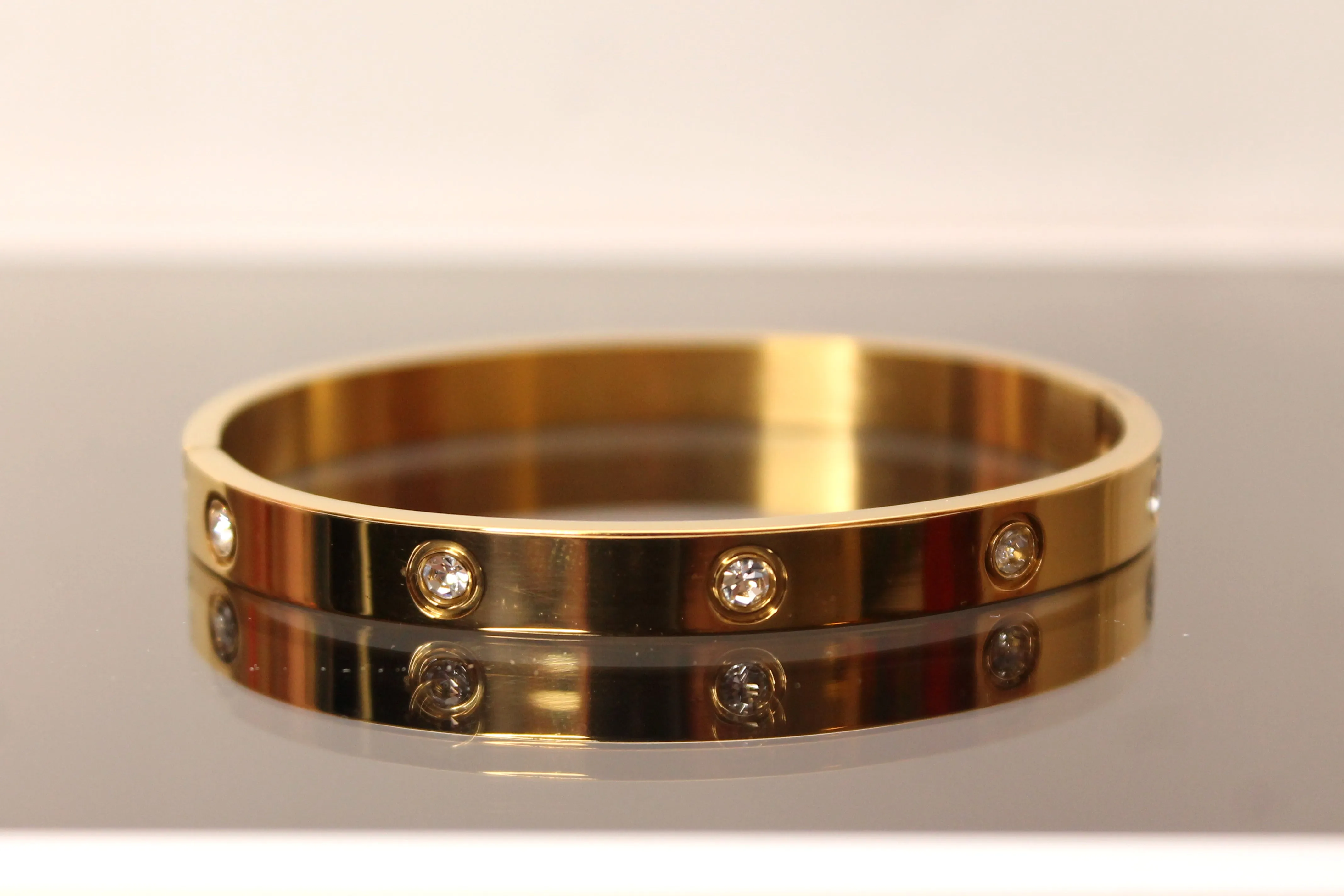 Cuff stainless steel bangles bracelets