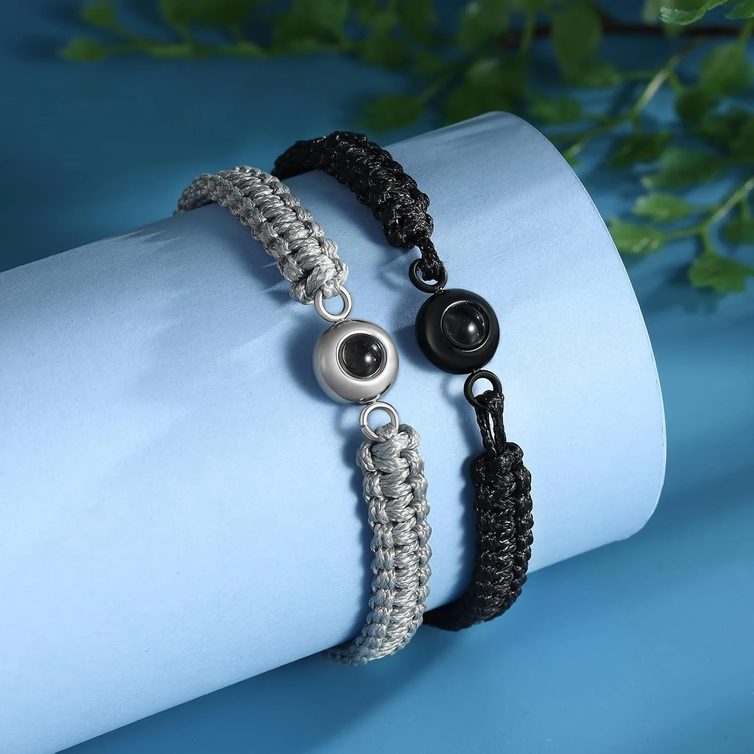 Custom Bracelets with Picture inside, Customized Projection Bracelet with Photo, Picture Bracelet Personalized Photo, Adjustable Bracelet Memorial Gifts Bracelet for Loss of Loved One