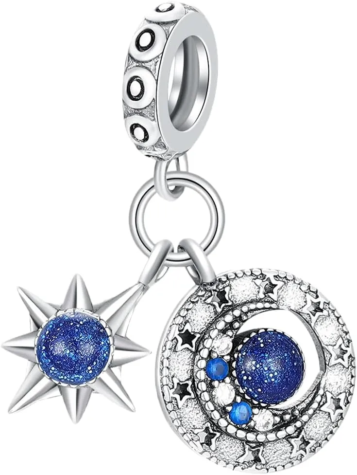 Cute Animal Charms for Bracelets and Necklaces 925 Sterling Silver with 5A Cubic Zirconia Dangle Charm Halloween Valentine's Day Mother's Day Jewelry Gifts for Women