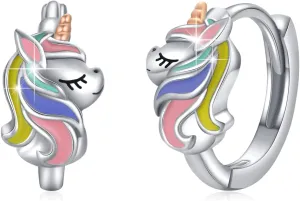 Dog Earrings for Women Small Hoops Earrings Sterling Silver Paw Print Huggie Hoop Earrings Puppy Hoops Cat Pet Paw Hoops Huggie Earrings Cartilage Earrings Cute Jewelry Gifts for Women Teen Girls