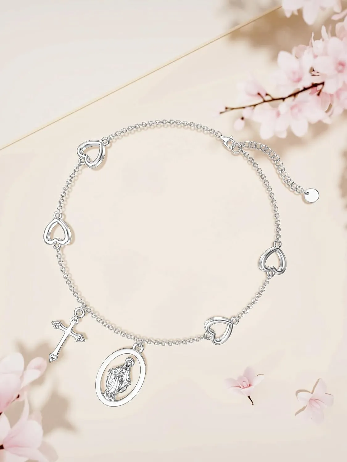 Dorunmo Bracelet 925 Sterling Silver Adjustable Bracelets for Women Jewelry Gifts for Girls Friends