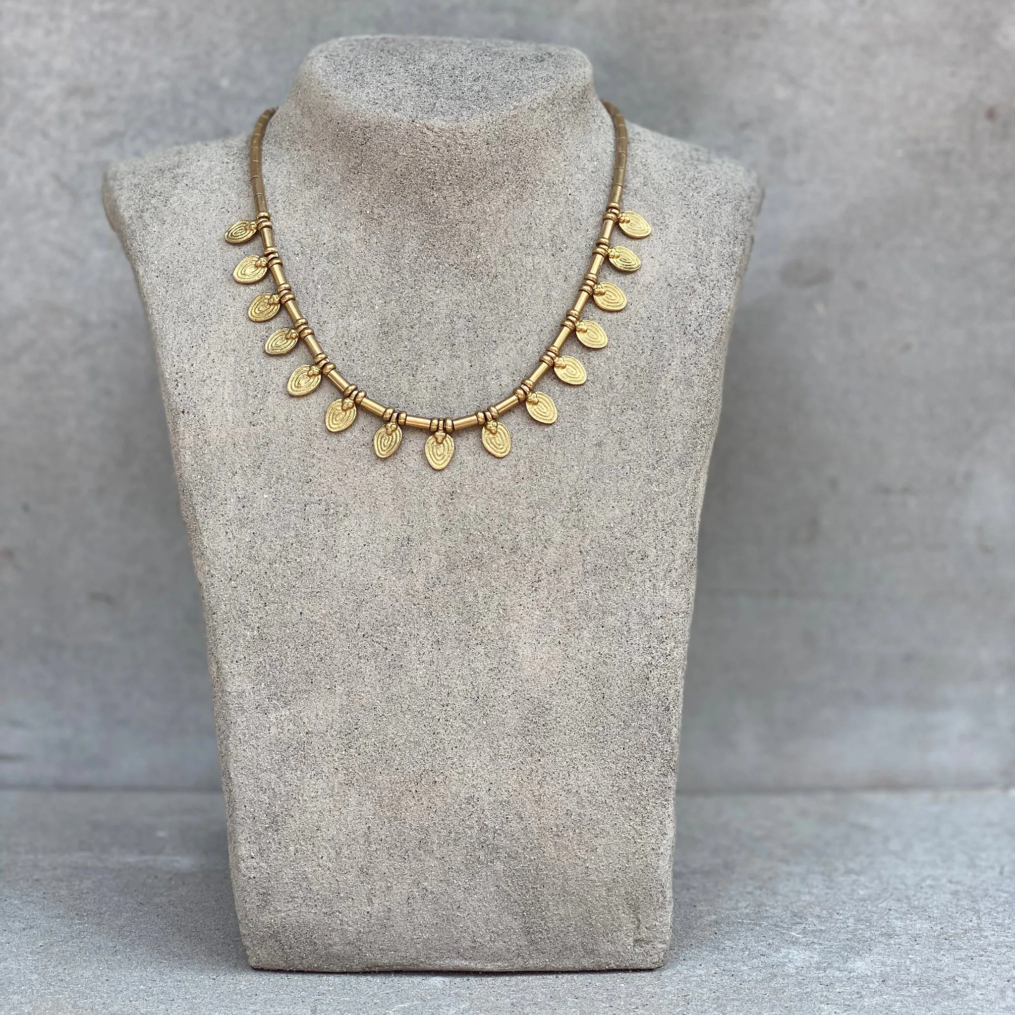 Drop Collar Necklace ☆Brass☆