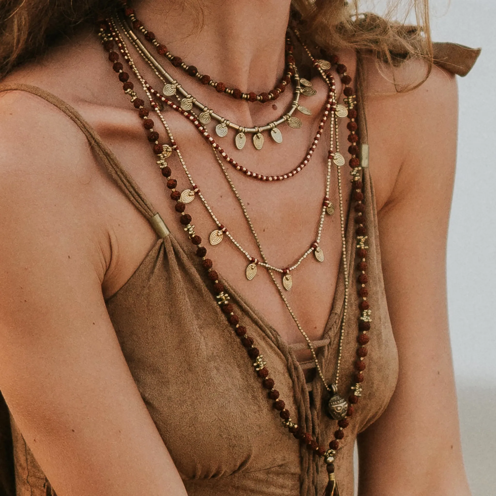 Drop Collar Necklace ☆Brass☆