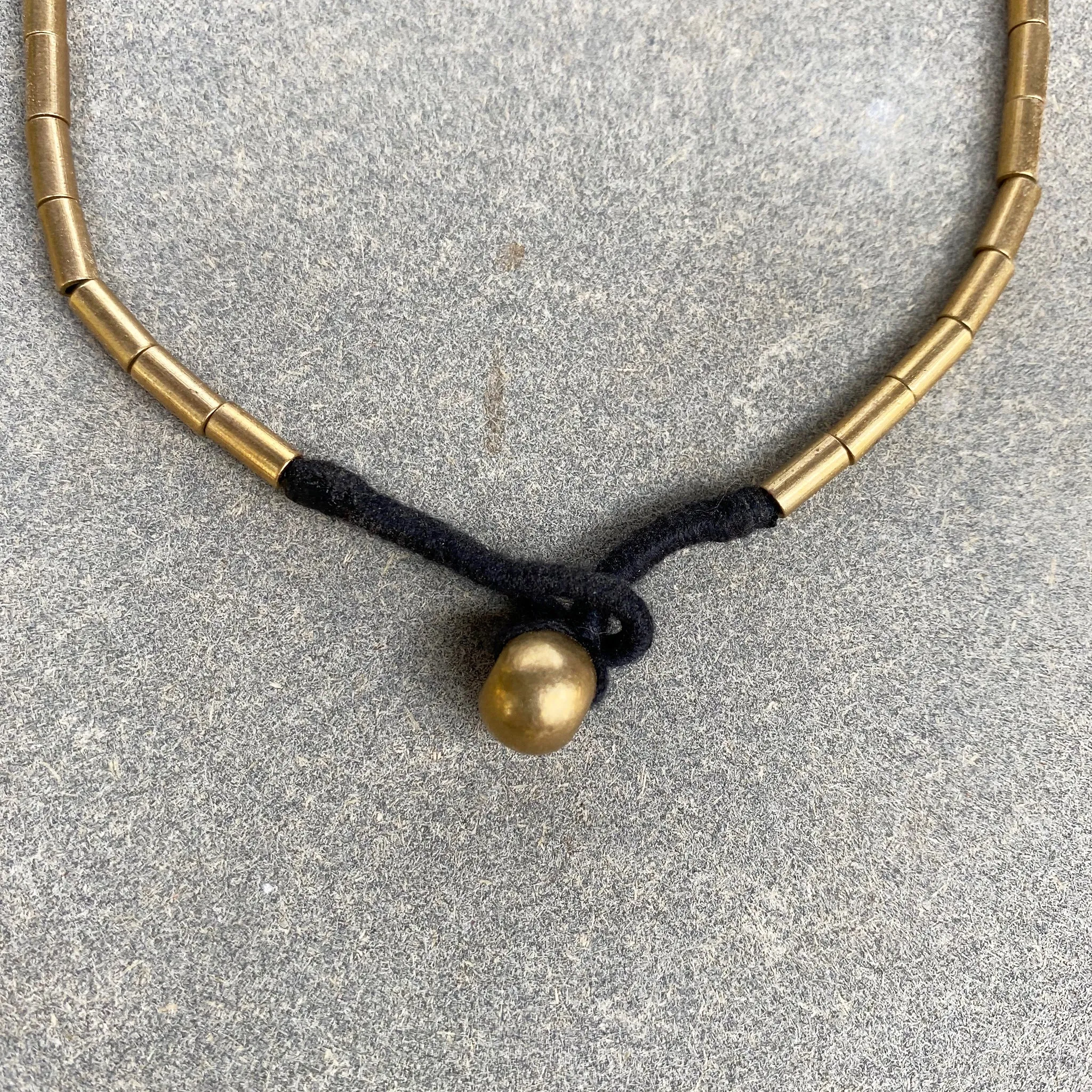 Drop Collar Necklace ☆Brass☆