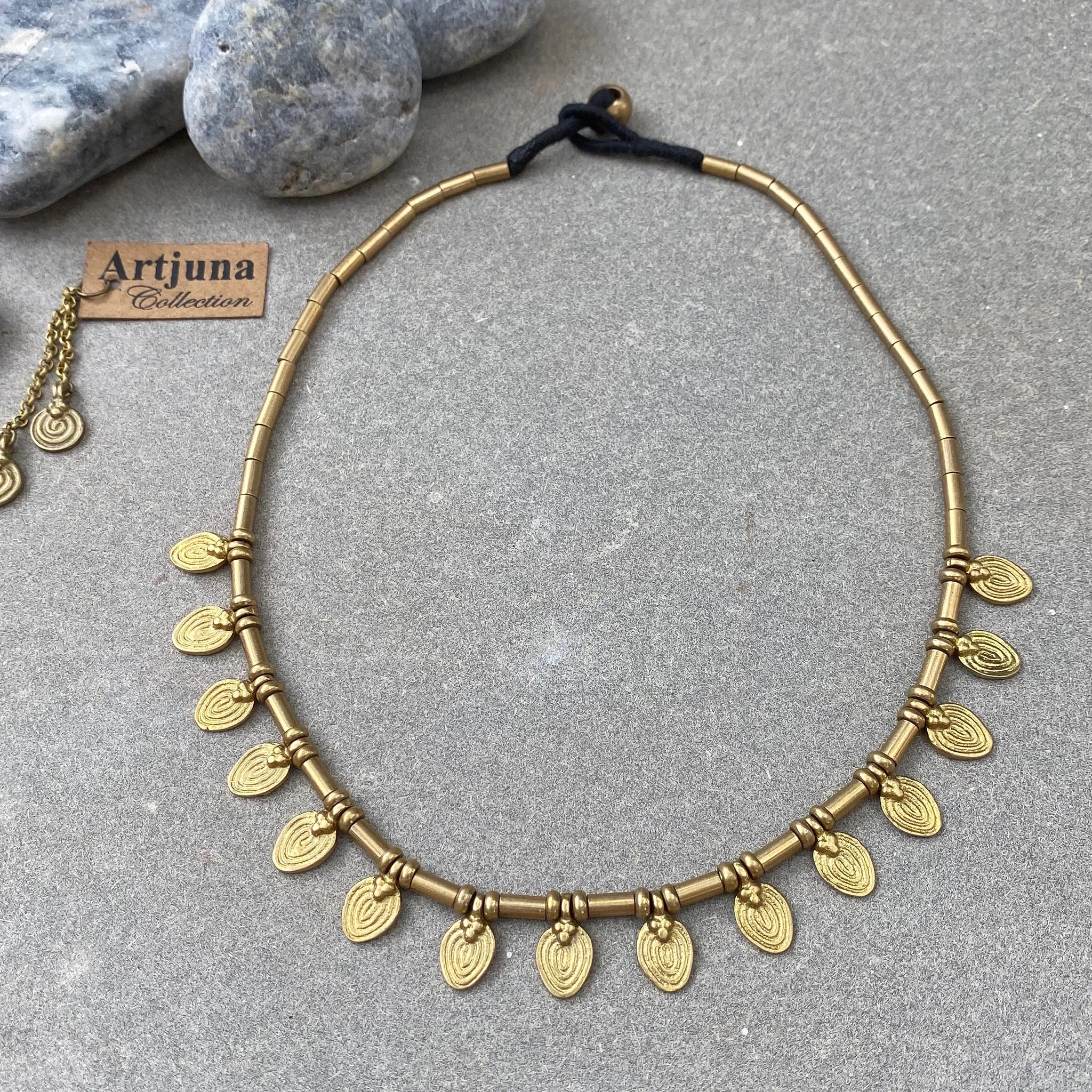 Drop Collar Necklace ☆Brass☆
