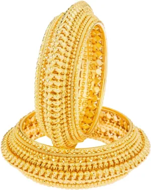 Efulgenz Indian Bangles for Women Traditional Bridal Bracelet Kada Bangles Set Bollywood Wedding Bracelet Bangle Jewelry for Women (2 Pcs)