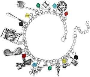 Emivery Eleven Charm Bracelets Bangle Ornaments Jewelry for Girl Lady