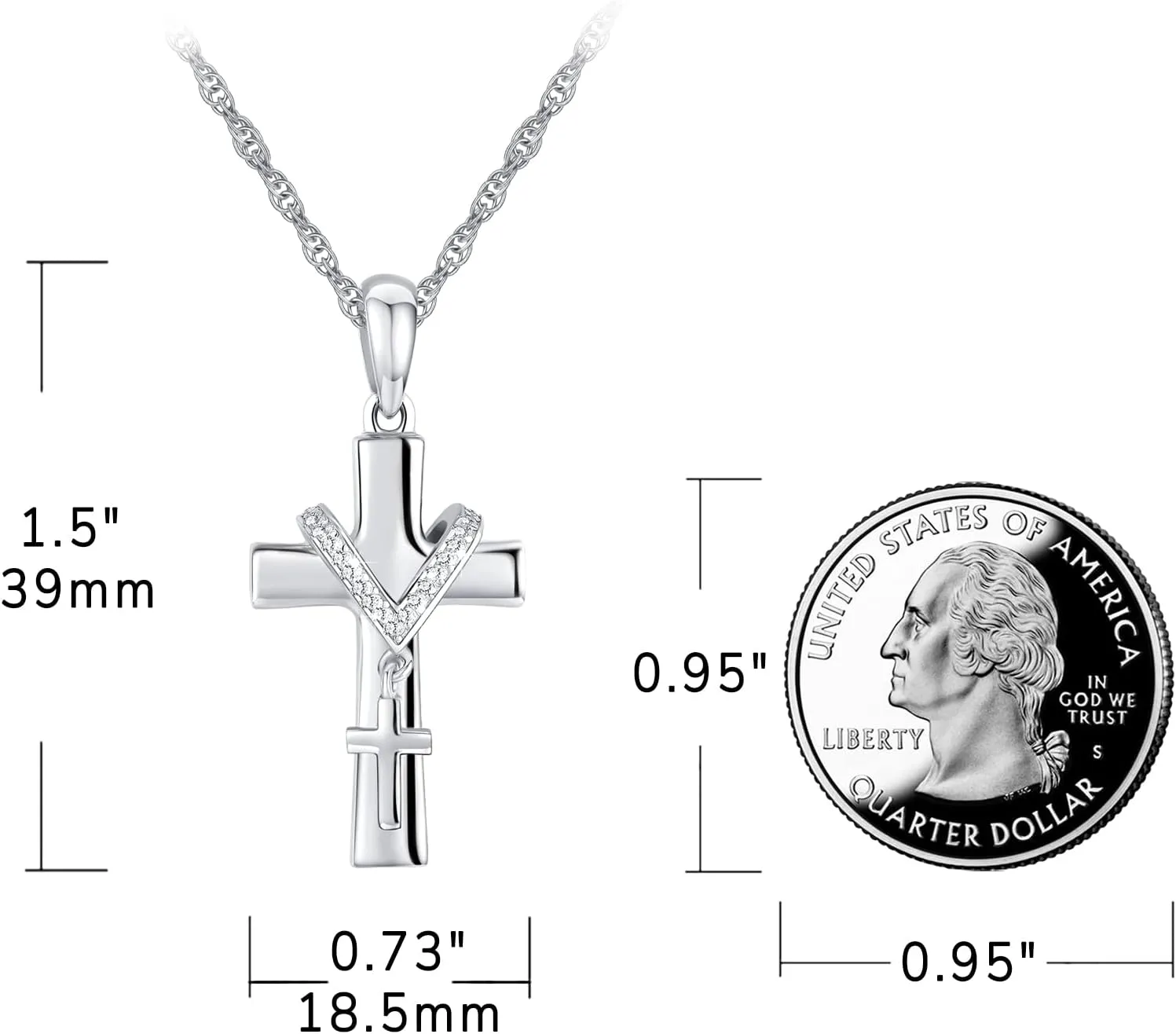 Eusense Cremation Jewelry for Ashes Urn Necklace to Put Ashes In 925 Sterling Silver Memorial Pendant Urn Necklaces for Ashes Necklace for Women Men