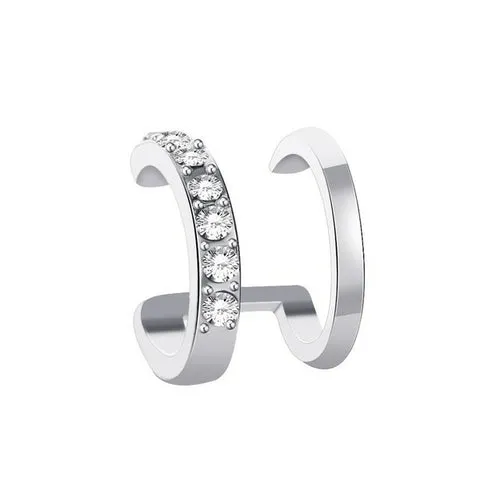 Exquisite Rhinestone Decor Ear Cuff Earring For Woman Ear
