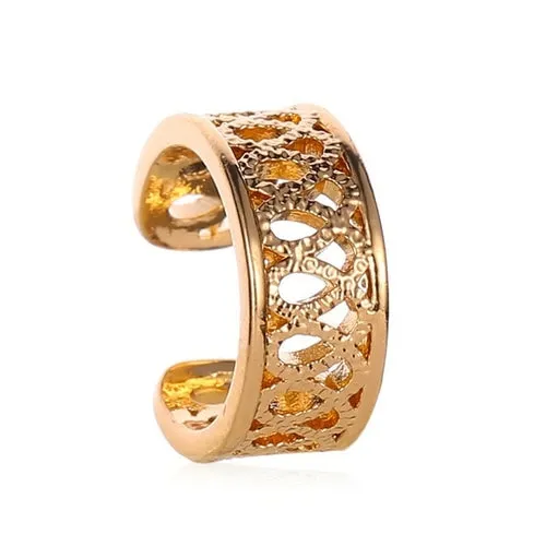 Exquisite Rhinestone Decor Ear Cuff Earring For Woman Ear