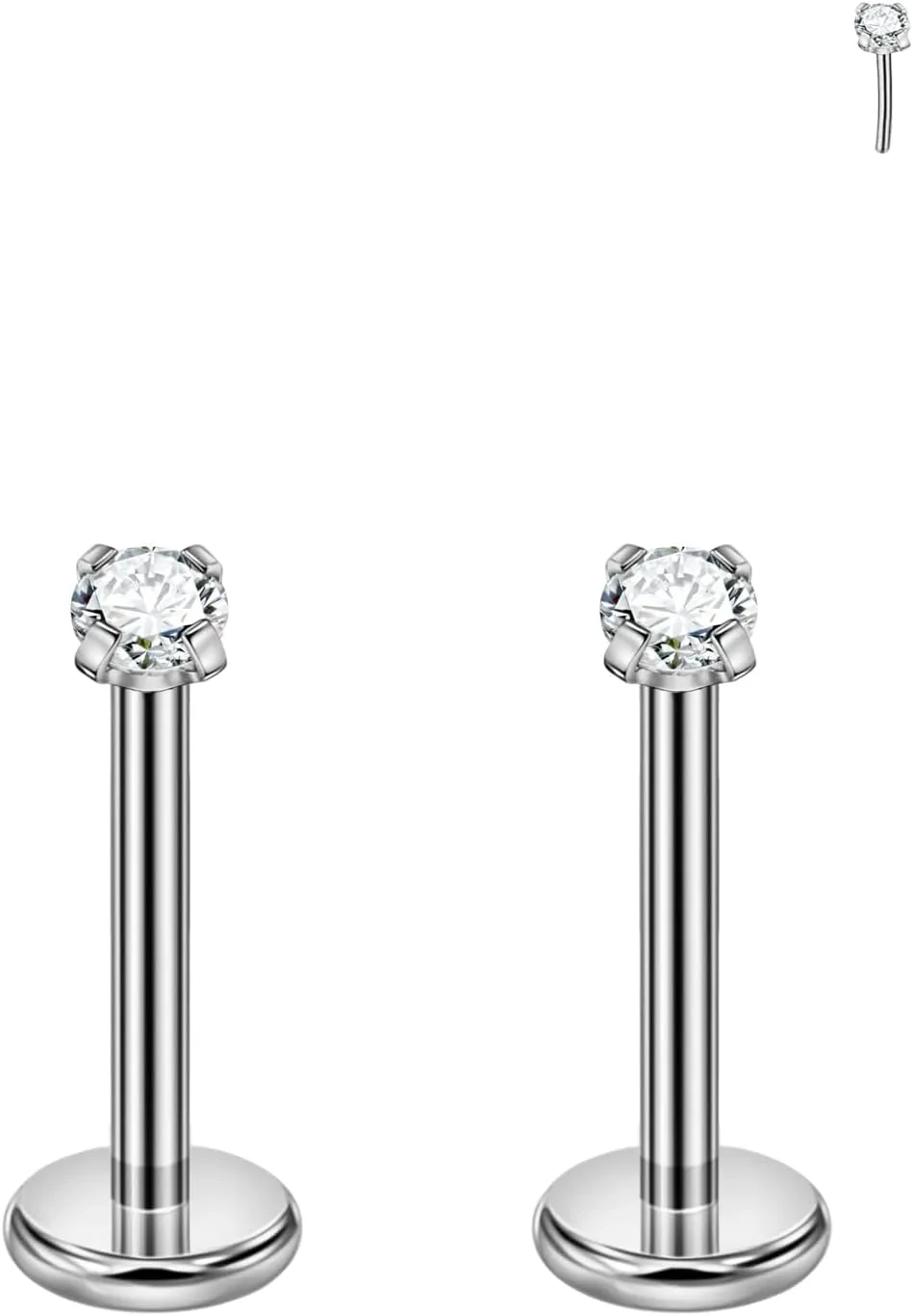FANSING G23 Titanium Threadless Nose Studs