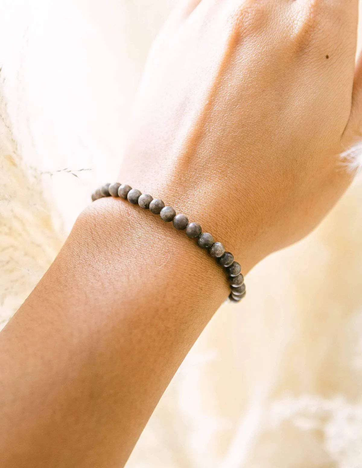 Feldspar Mini Gemstone Bracelet