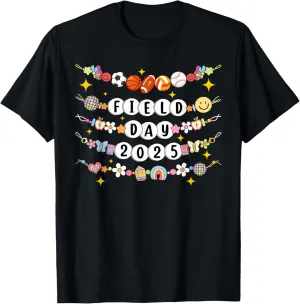 Field Day 2025 Friendship Bracelets Let The Games Begin Kids T-Shirt