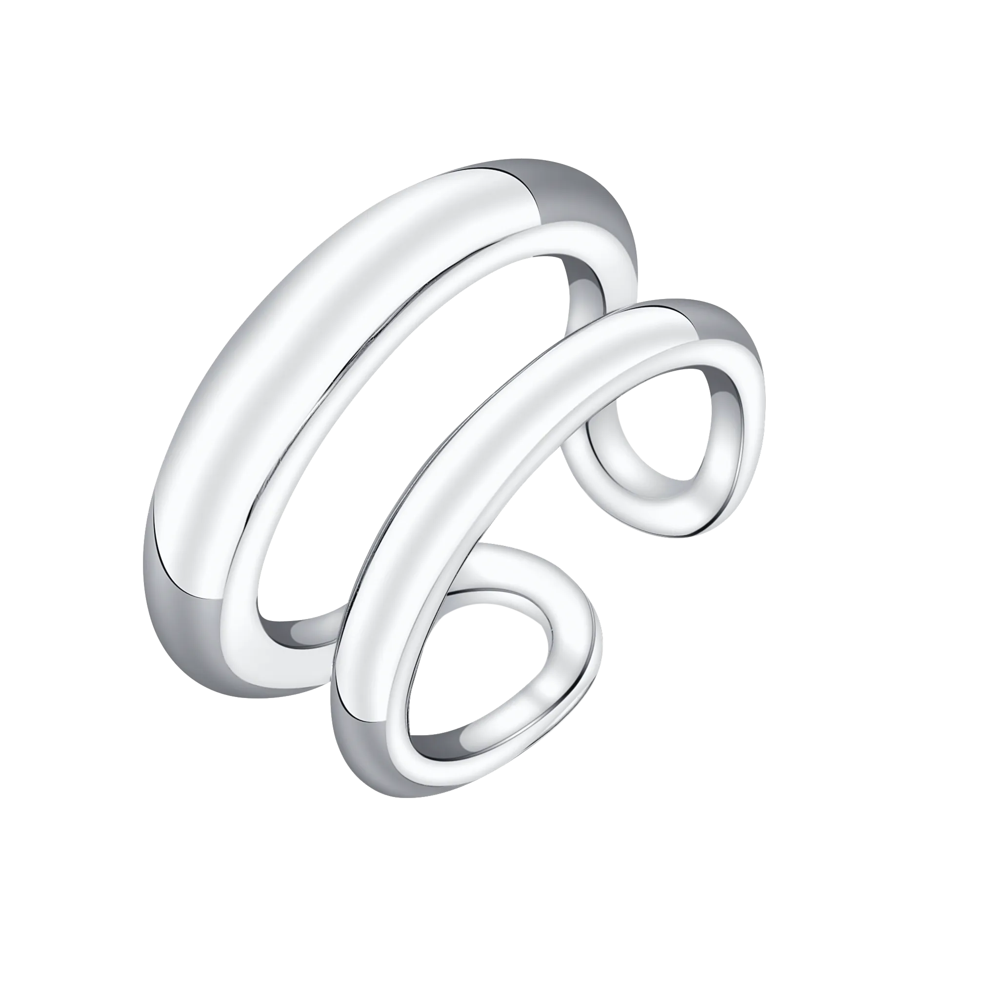 Fine Twin Tusk Ring
