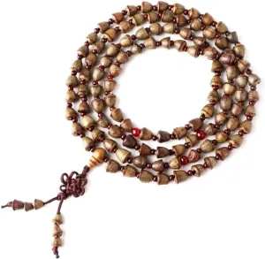 Fozhu Bracelets Set, Buddha Beads, Bodhi 108 Beads Prayer Beads Men's and Women's Lovers Bracelet,