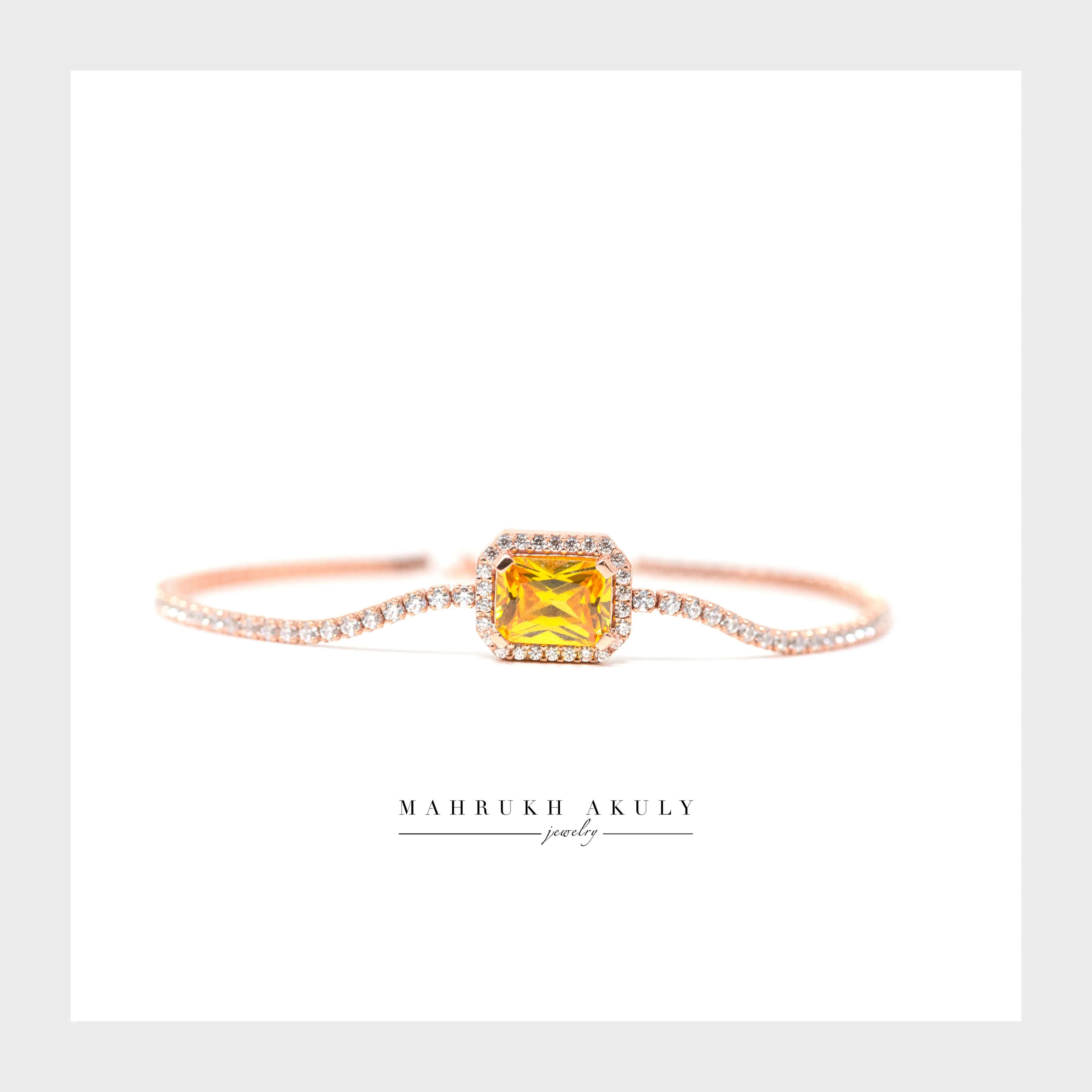 Gemstone tennis bracelets