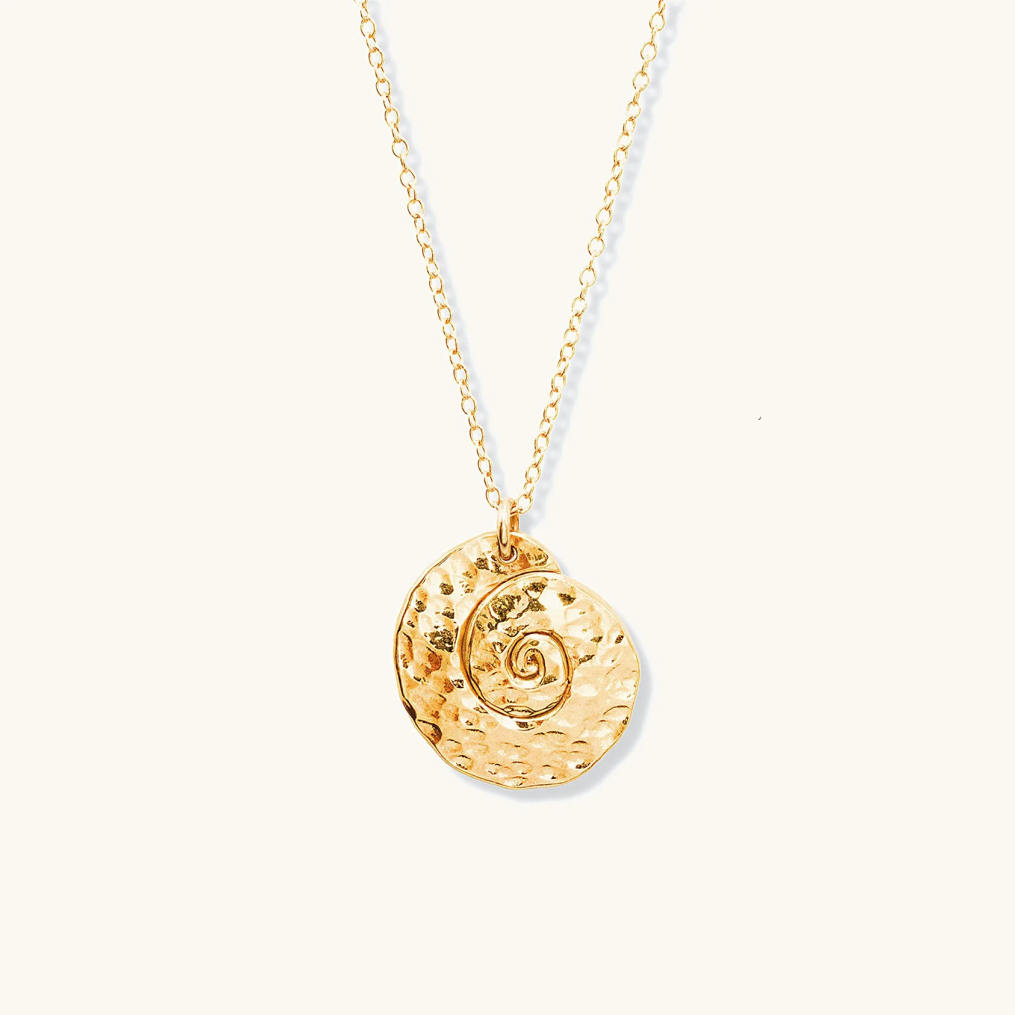 Gilded Nautilus Medallion