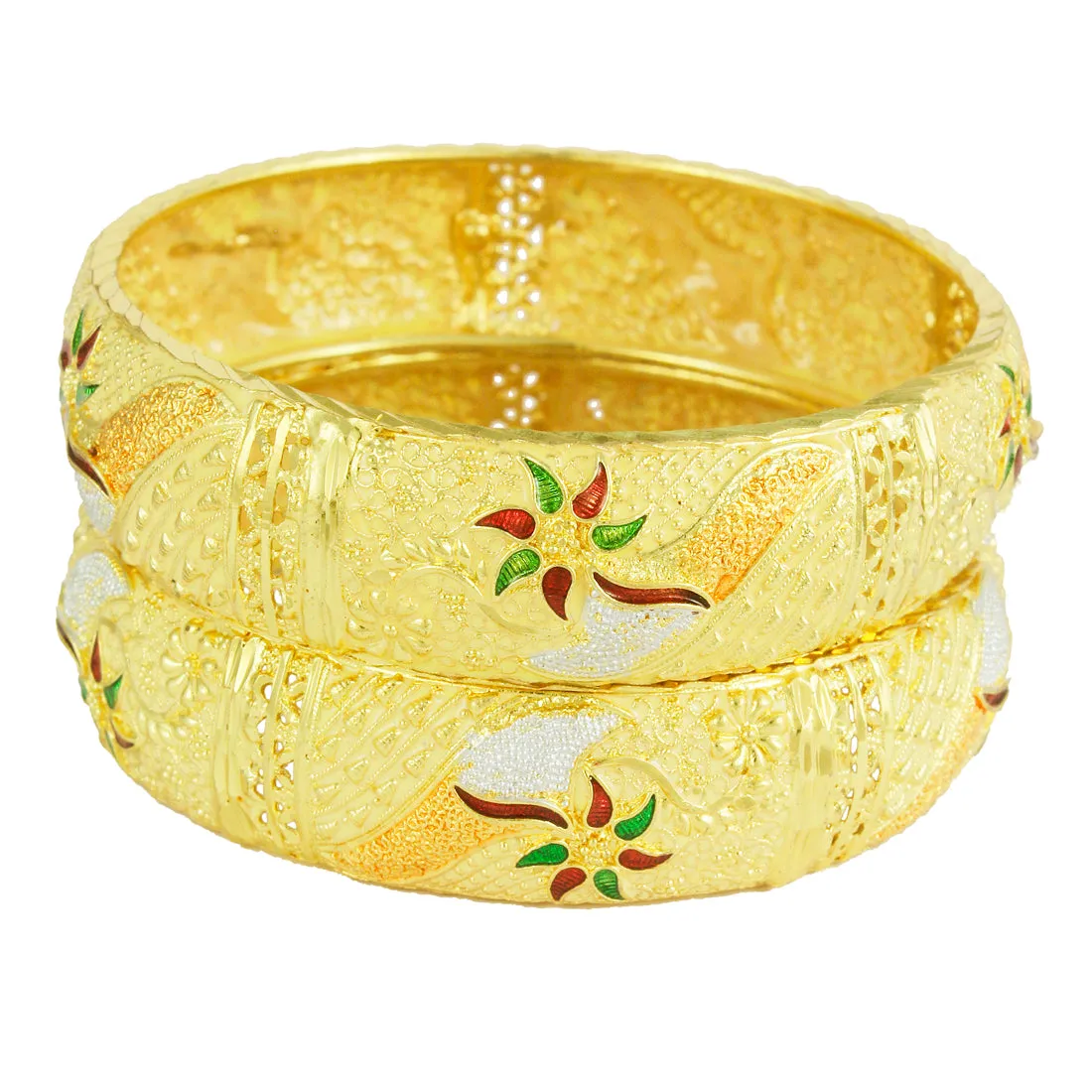 Gold Forming Bangles