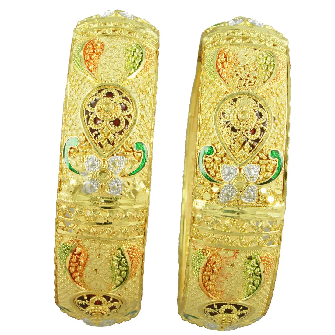 Gold Forming Bangles