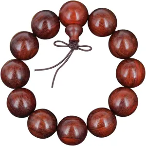 Handmade Rosewood Bracelets Wooden Prayer Beads Venus Blood Sandalwood Prayer Beads Bracelet