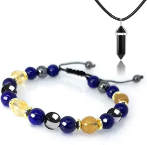 Hematite Bracelet Triple Protection Bracelet
